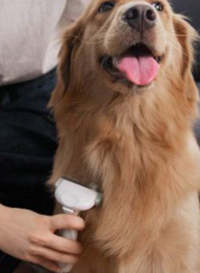 Electric Pet Hair Trimmer White/Silver/Grey - Image 2